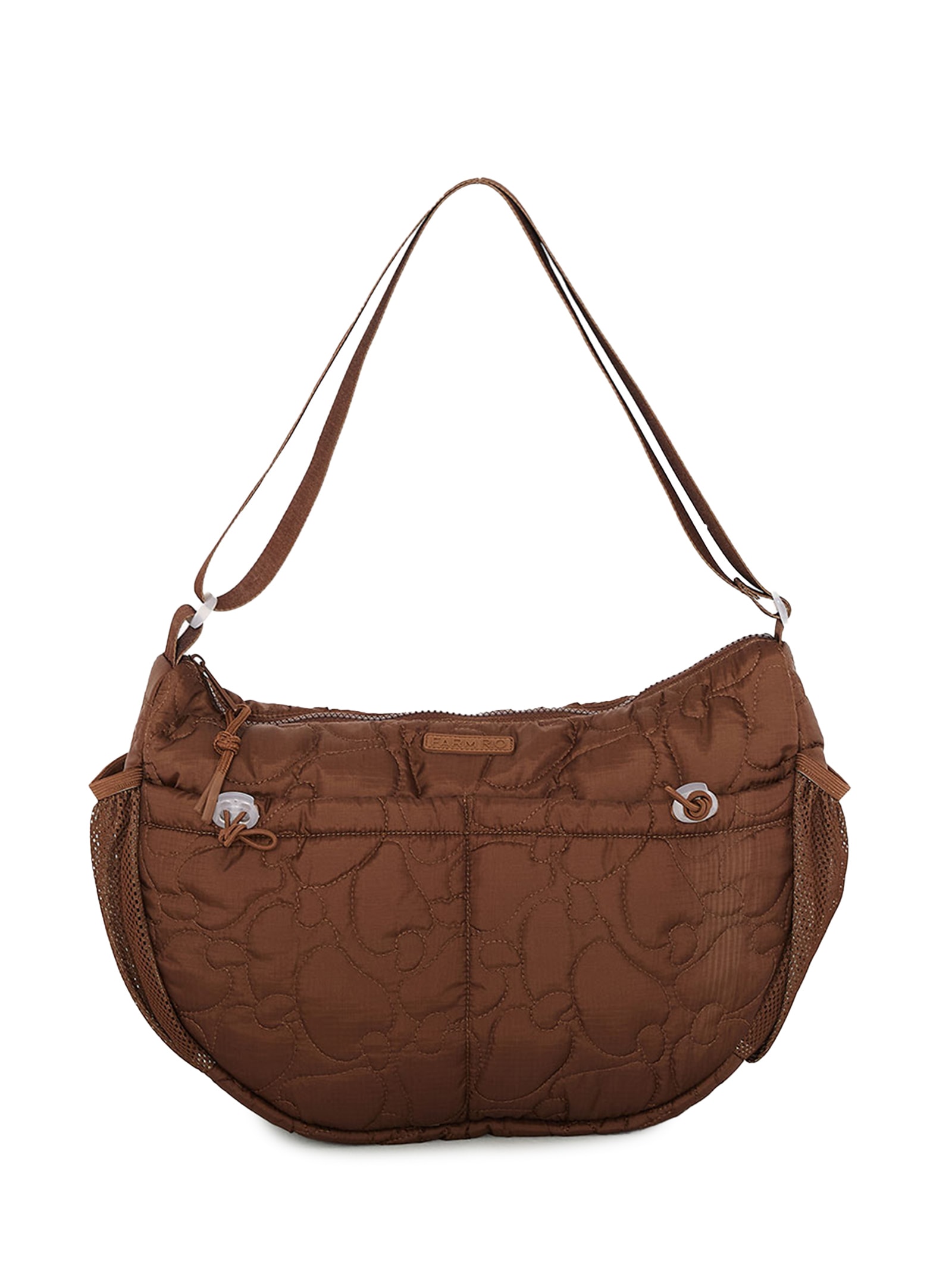 Bolsa Feminina Banana G Terra Marrom Farm Etc