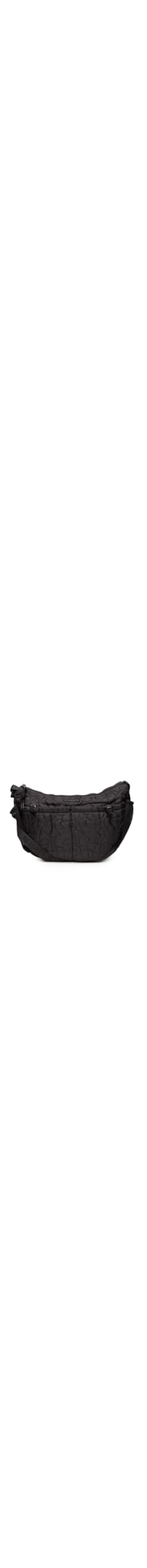 Bolsa Feminina Banana Grande Puffer - Preto