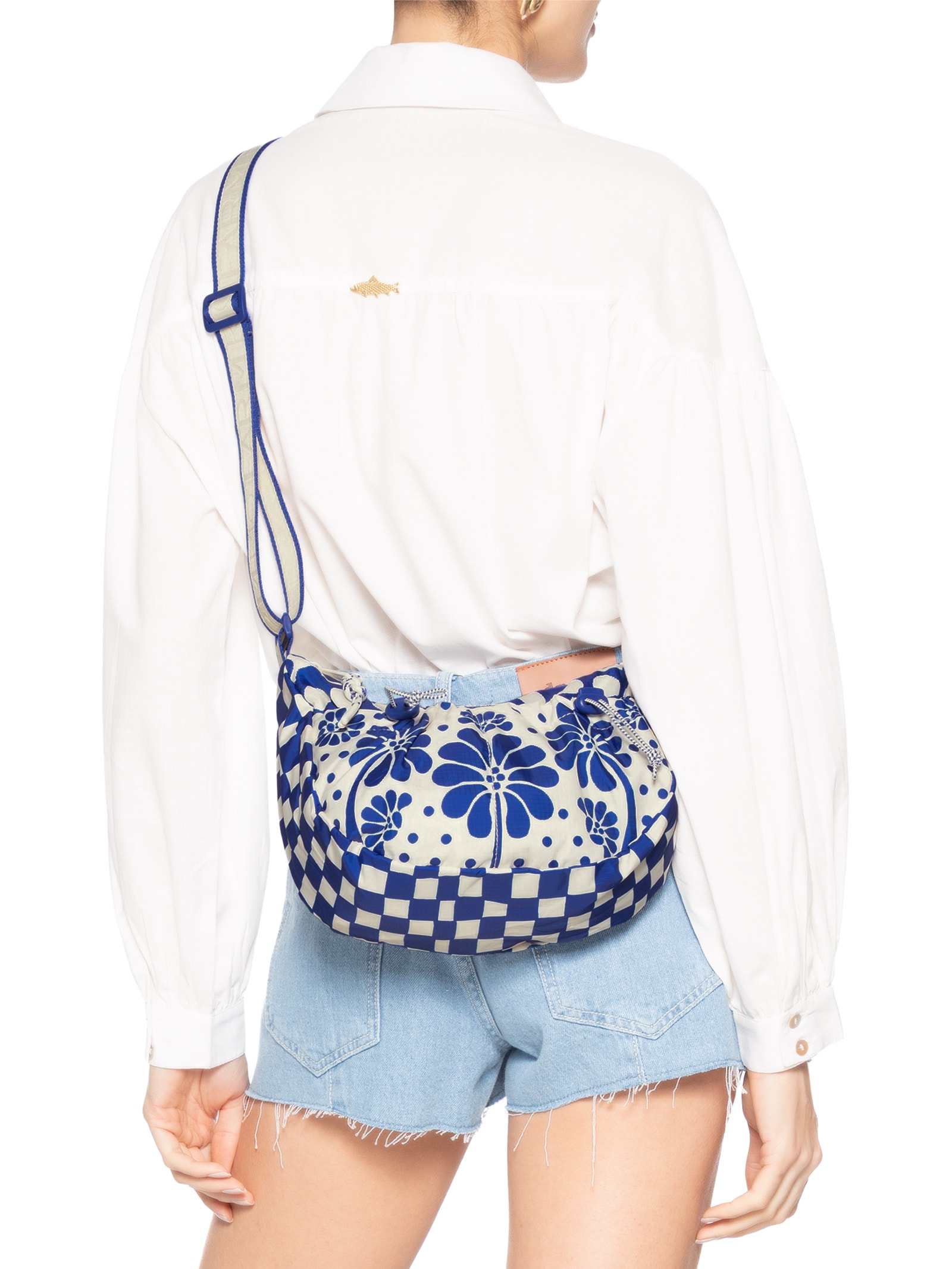 Bolsa Feminina Banana P Palermo Azul Farm Etc