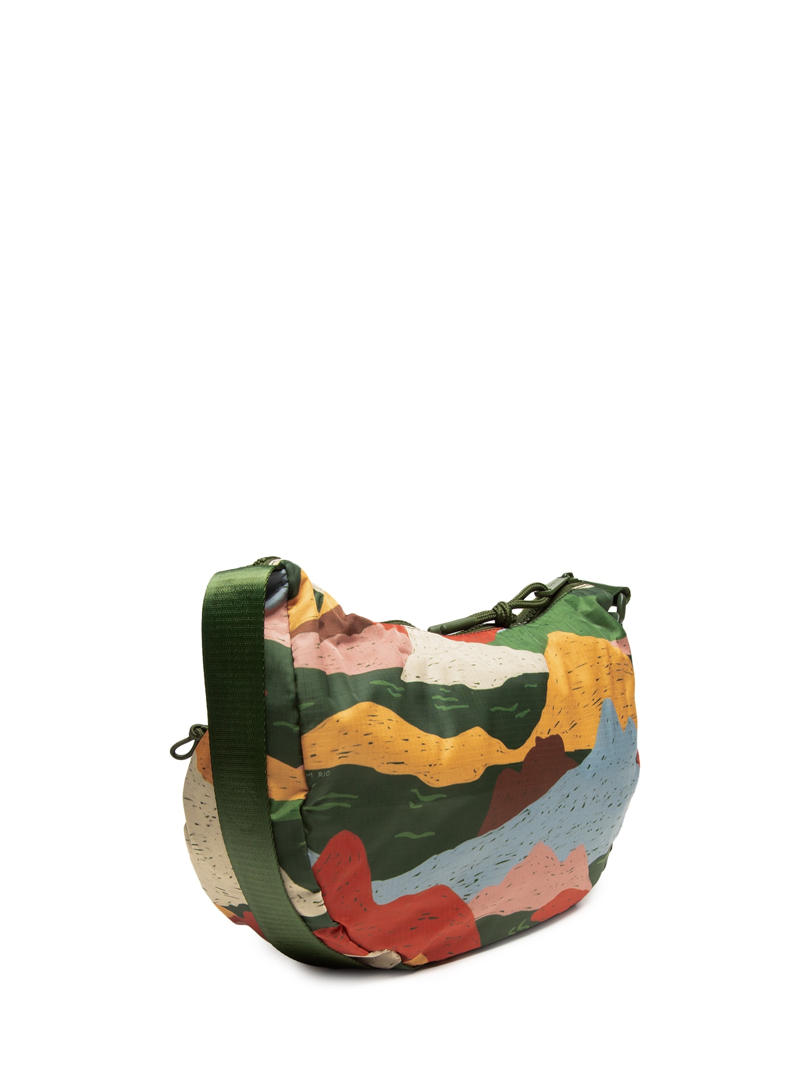 Bolsa Feminina Banana P Relevo Carioca Verde Farm Etc