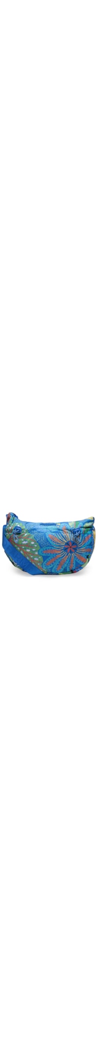 Bolsa Feminina Banana P Tapete de Tucano - Azul