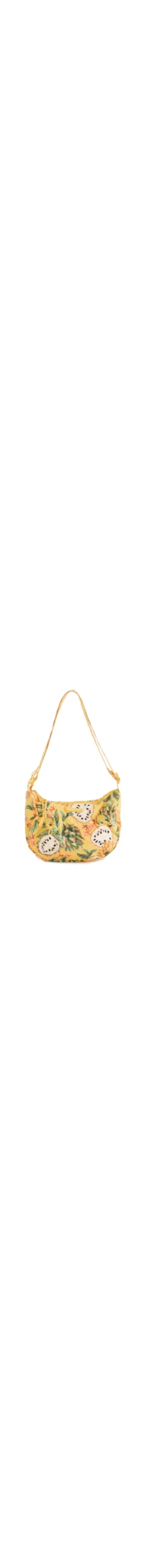 Bolsa Feminina Banana Pequena Biriba - Amarelo