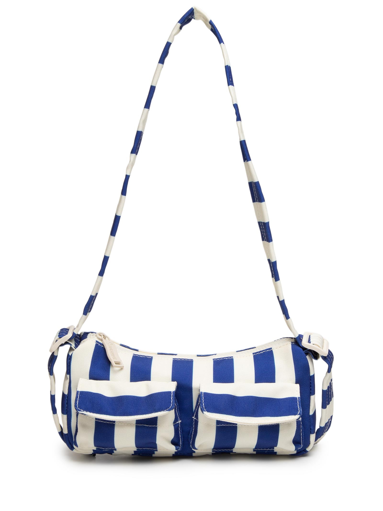 Bolsa Feminina Baquete Listrado Sonho Mr Azul Farm Etc