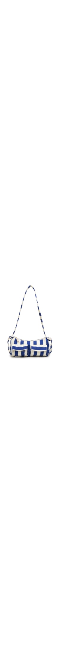Bolsa Feminina Baquete Listrado Sonho Mr - Azul