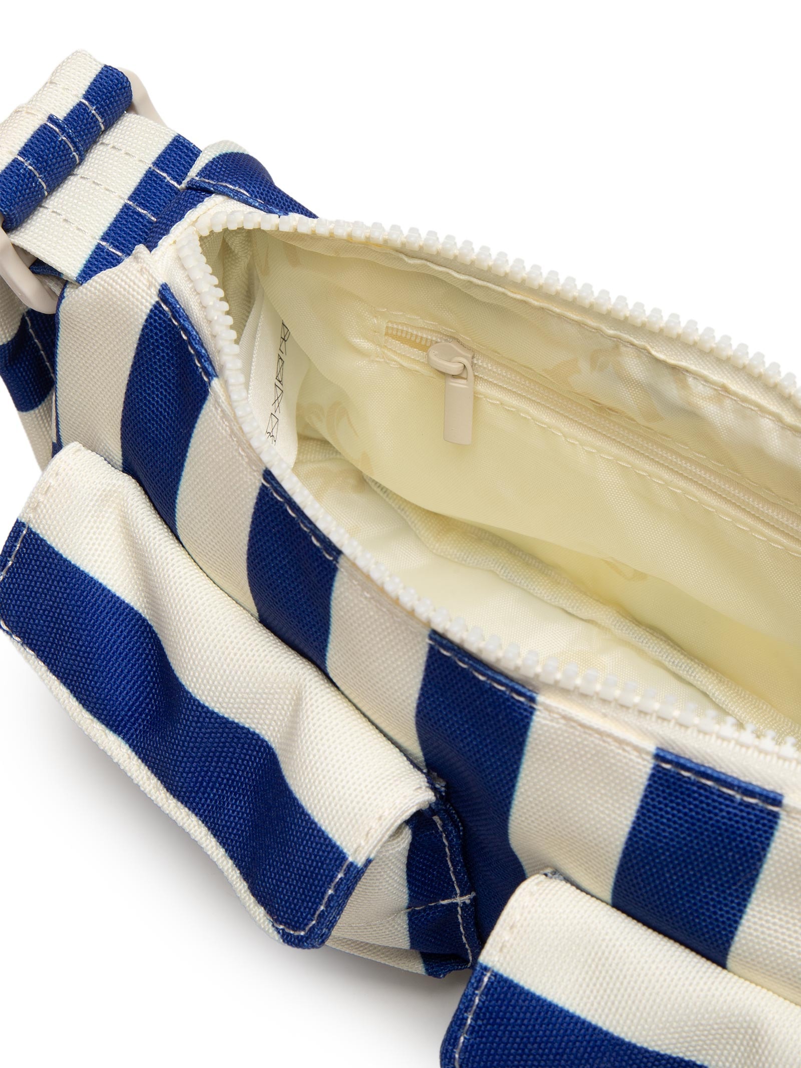 Bolsa Feminina Baquete Listrado Sonho Mr Azul Farm Etc