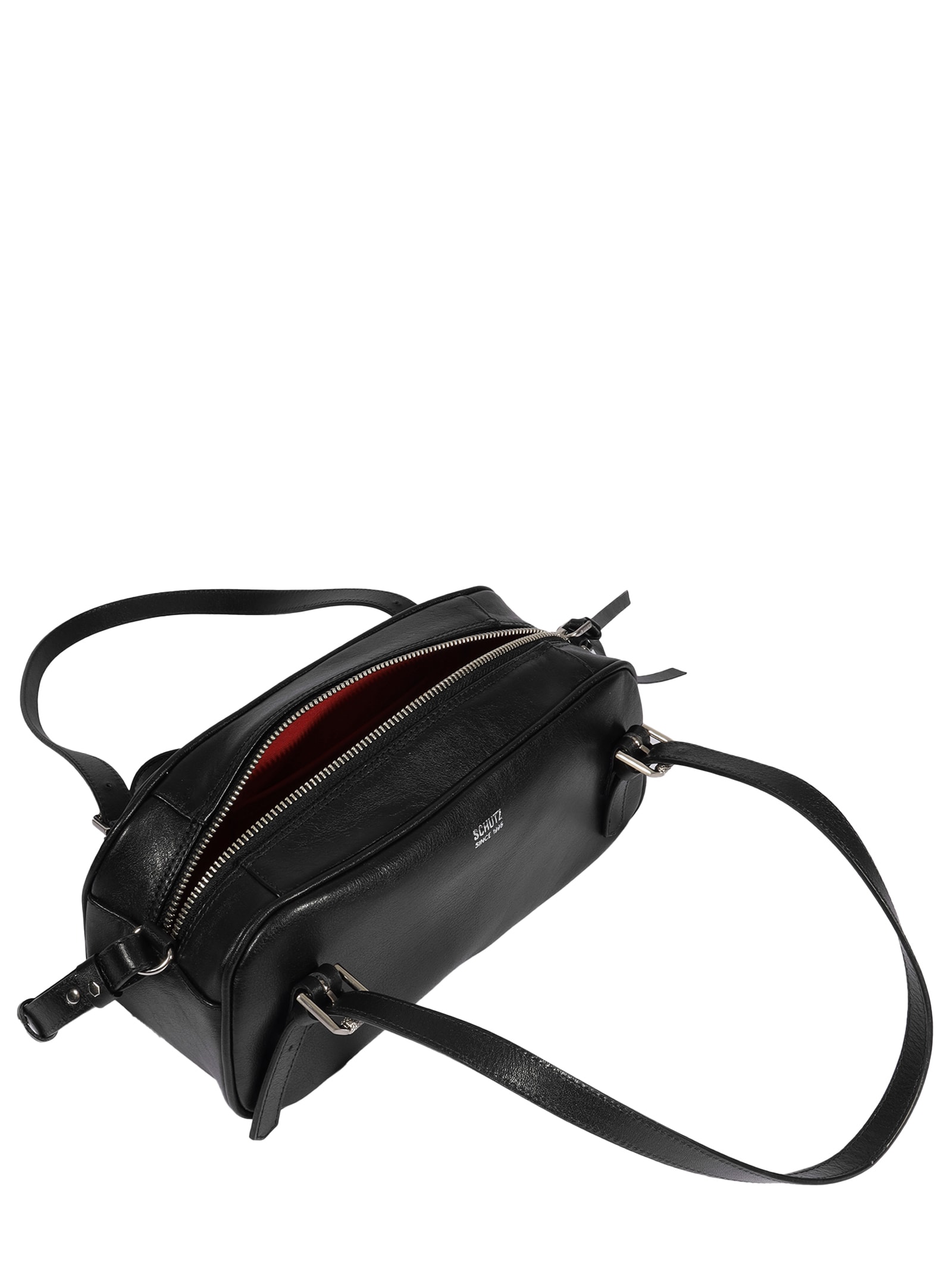 Bolsa Feminina Baquete Napa Glove Preto Schutz