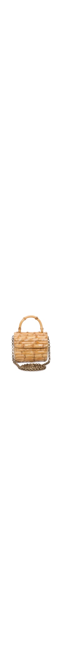 Bolsa Feminina Belzinha Bambu - Bege