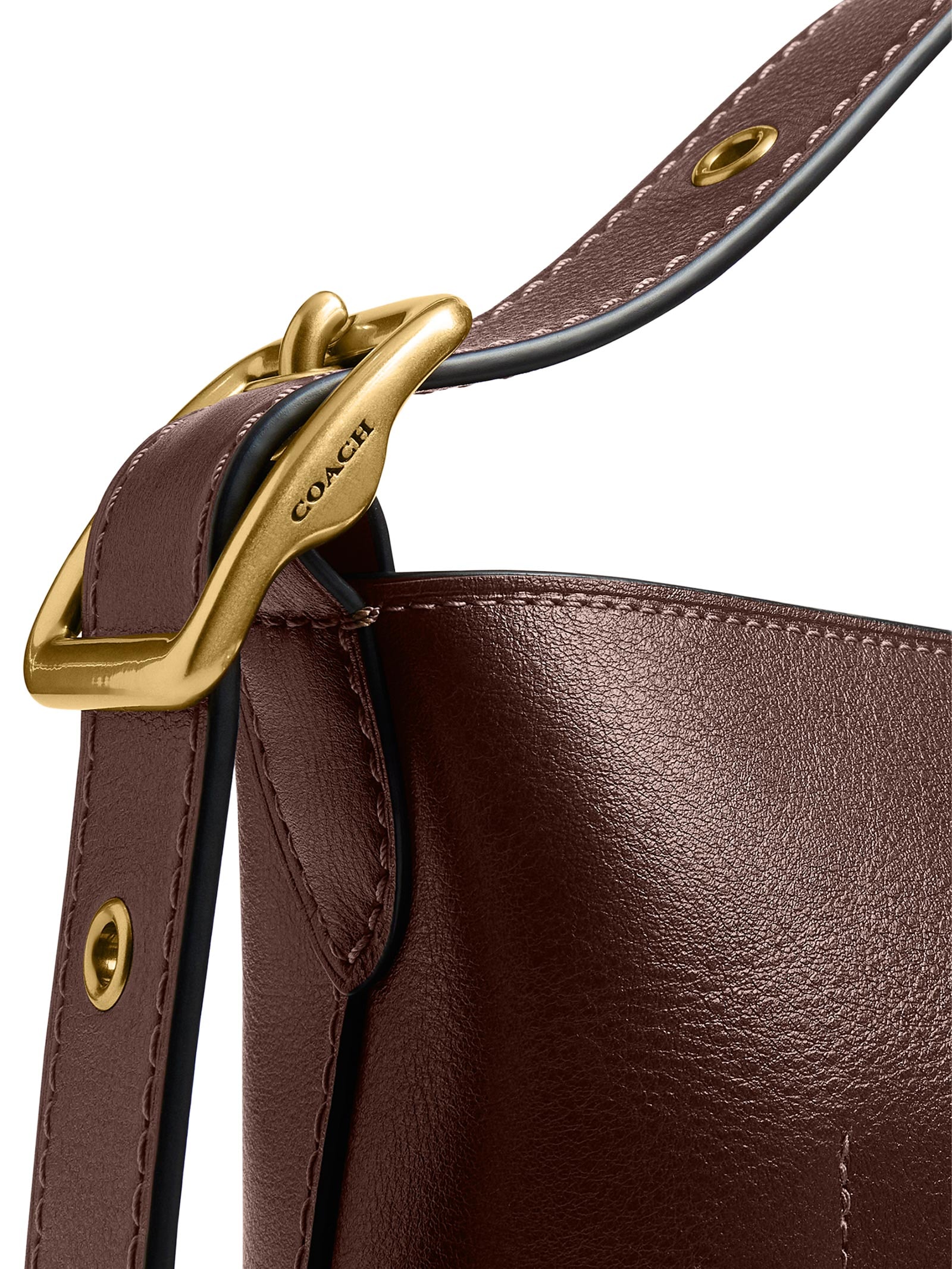 Bolsa Feminina Bleecker Bucket Marrom Coach
