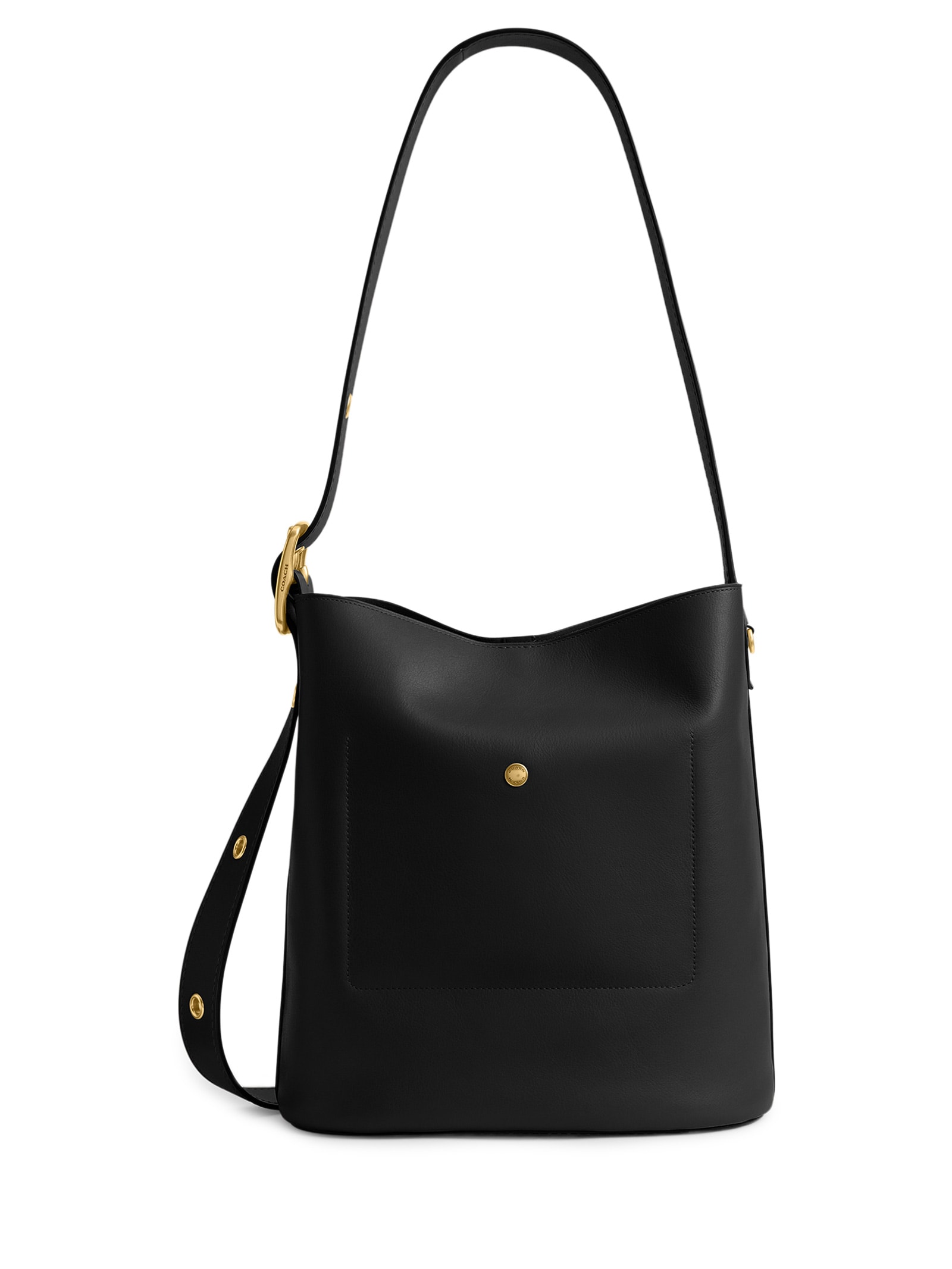 Bolsa Feminina Bleecker Bucket Média  Preto Coach