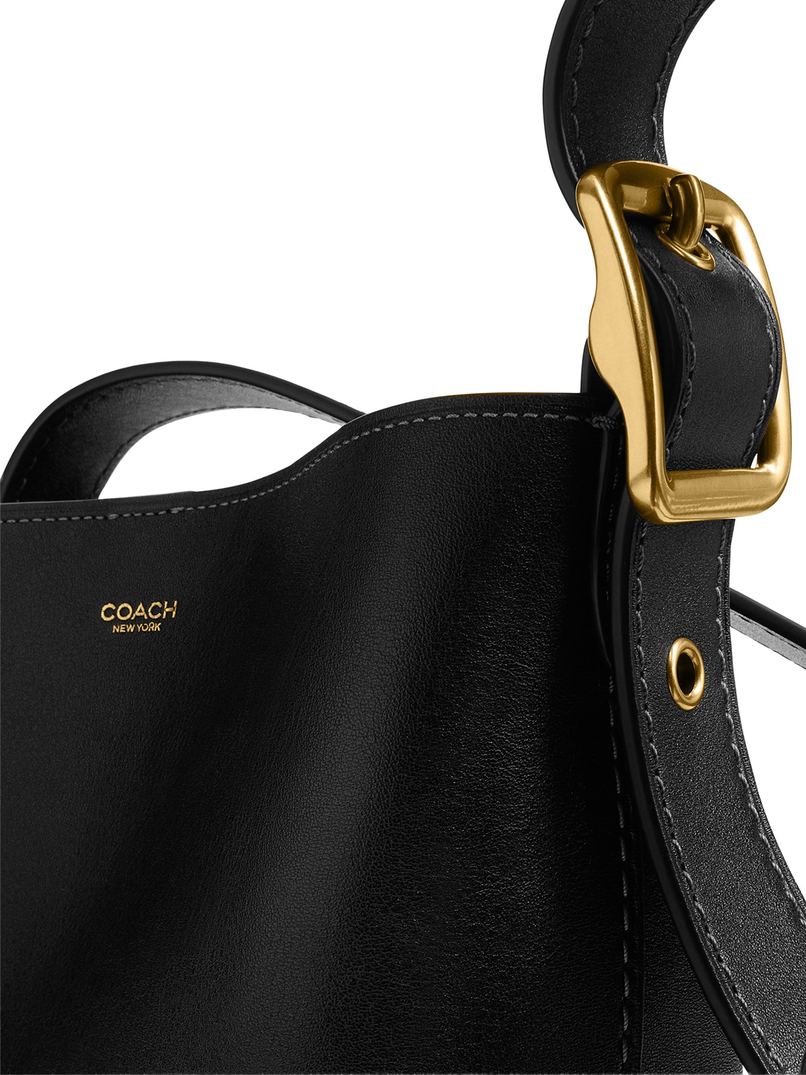 Bolsa Feminina Bleecker Bucket Preto Coach