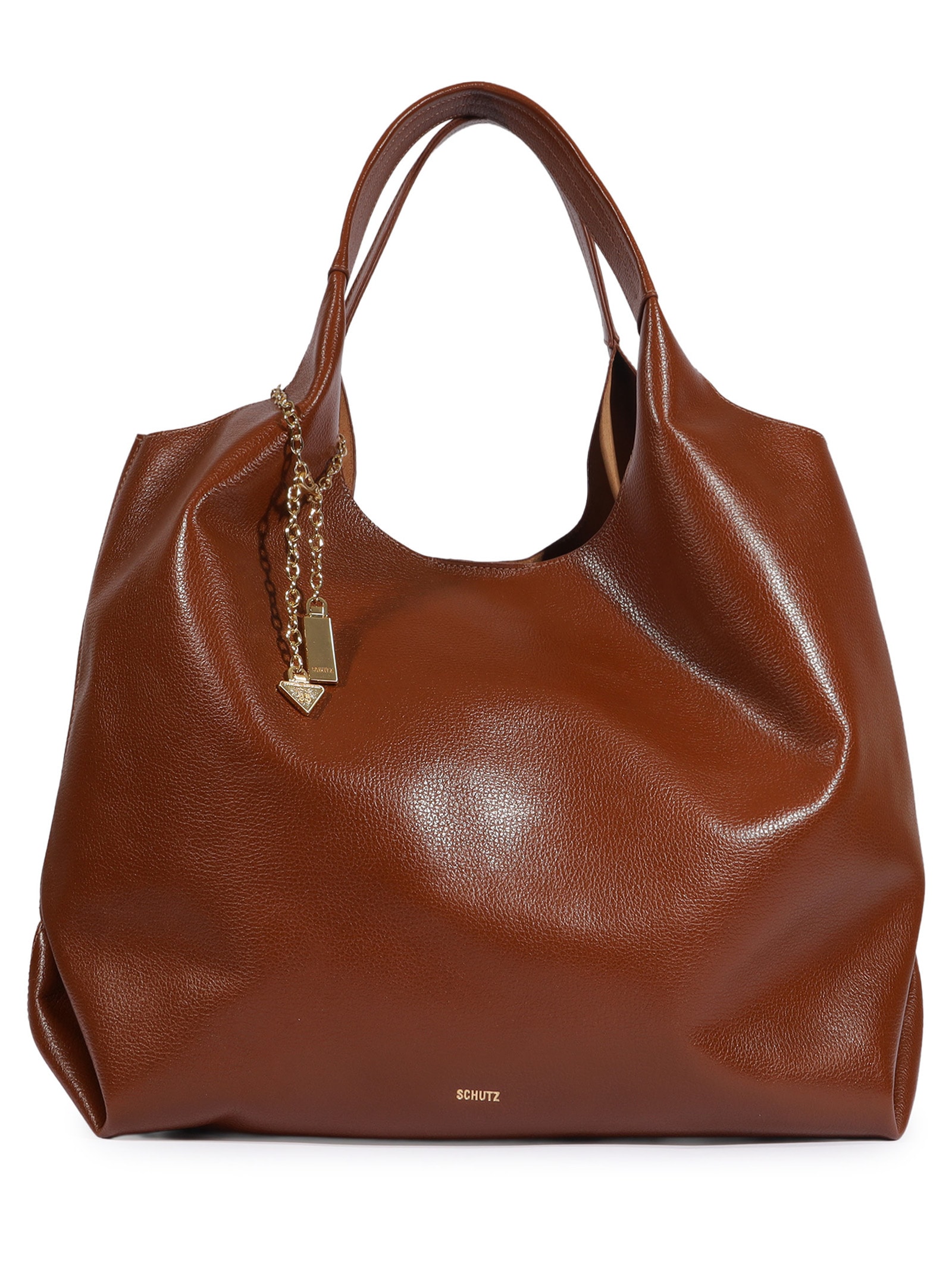 Bolsa Feminina Boho Grande Sardenha Golden Marrom Schutz