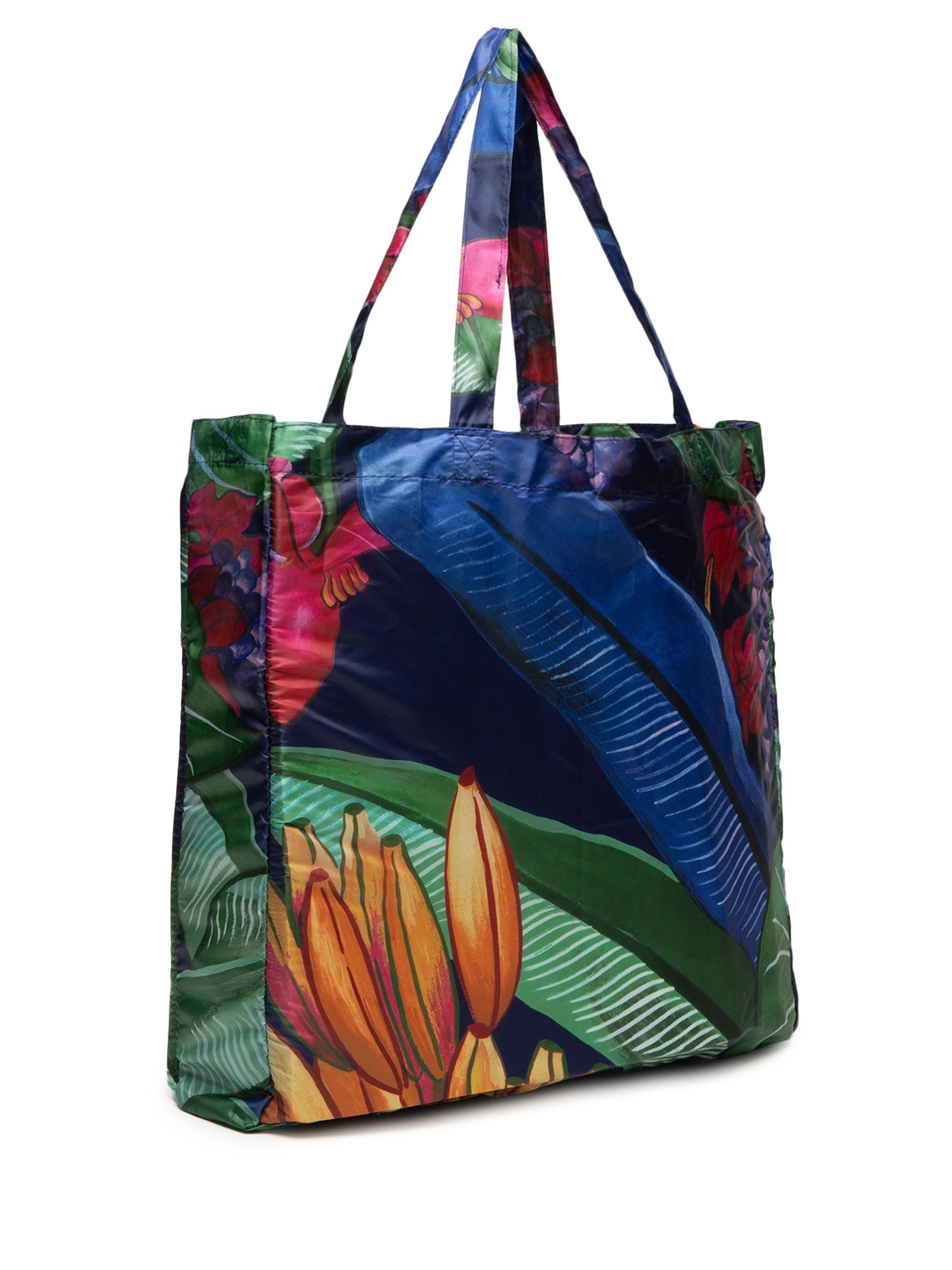 ?Bolsa Feminina Bolsinha Me Leva Banana Uva Azul Farm Etc