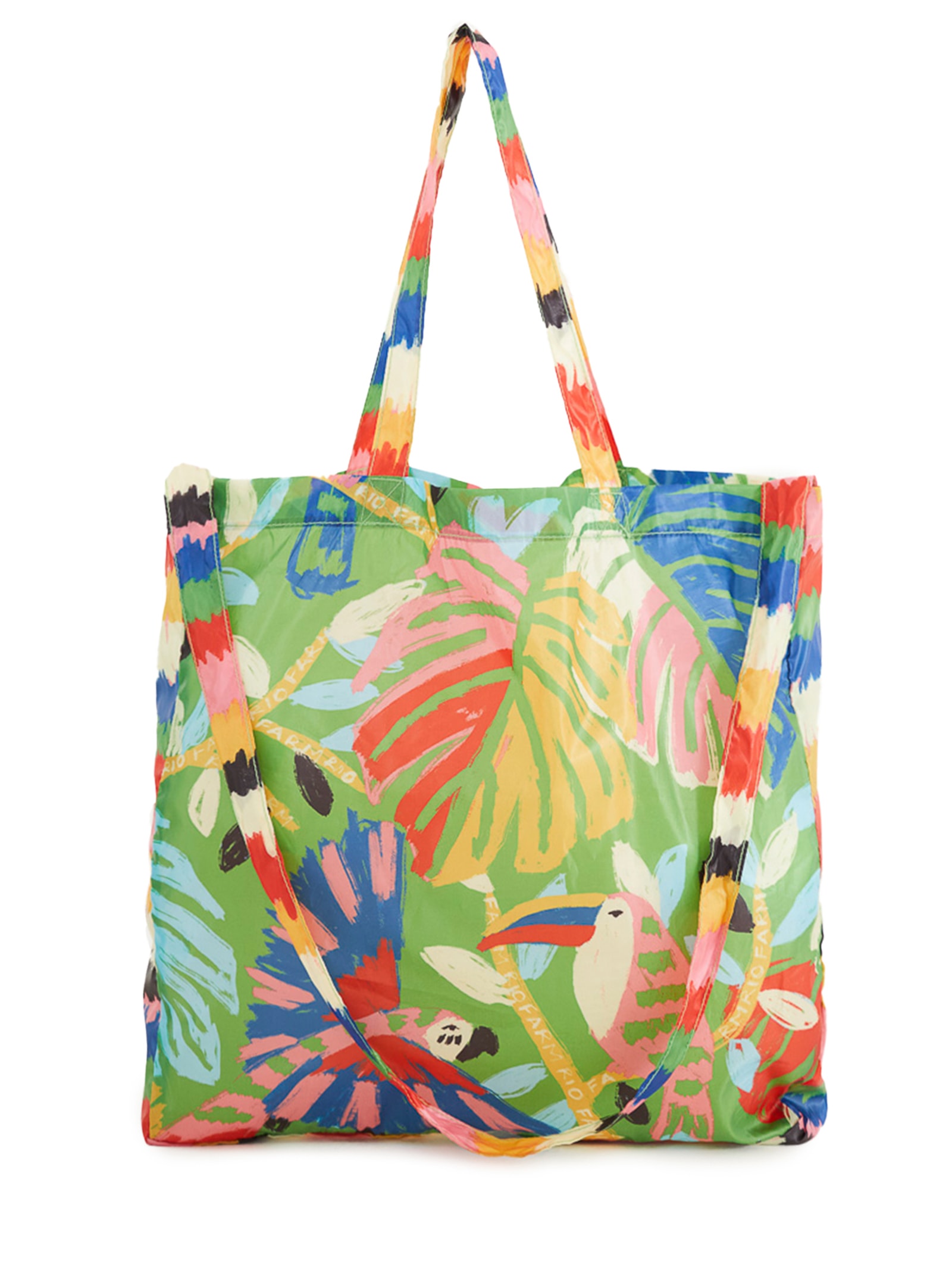Bolsa Feminina Bolsinha Me Leva Bosque Pássaros Verde Farm Etc