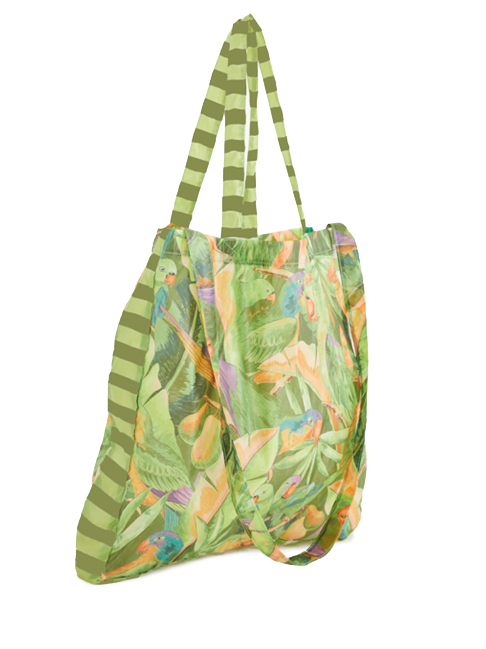 Bolsa Feminina Bolsinha Me Leva Floresta Passarinhos Verde Farm Etc