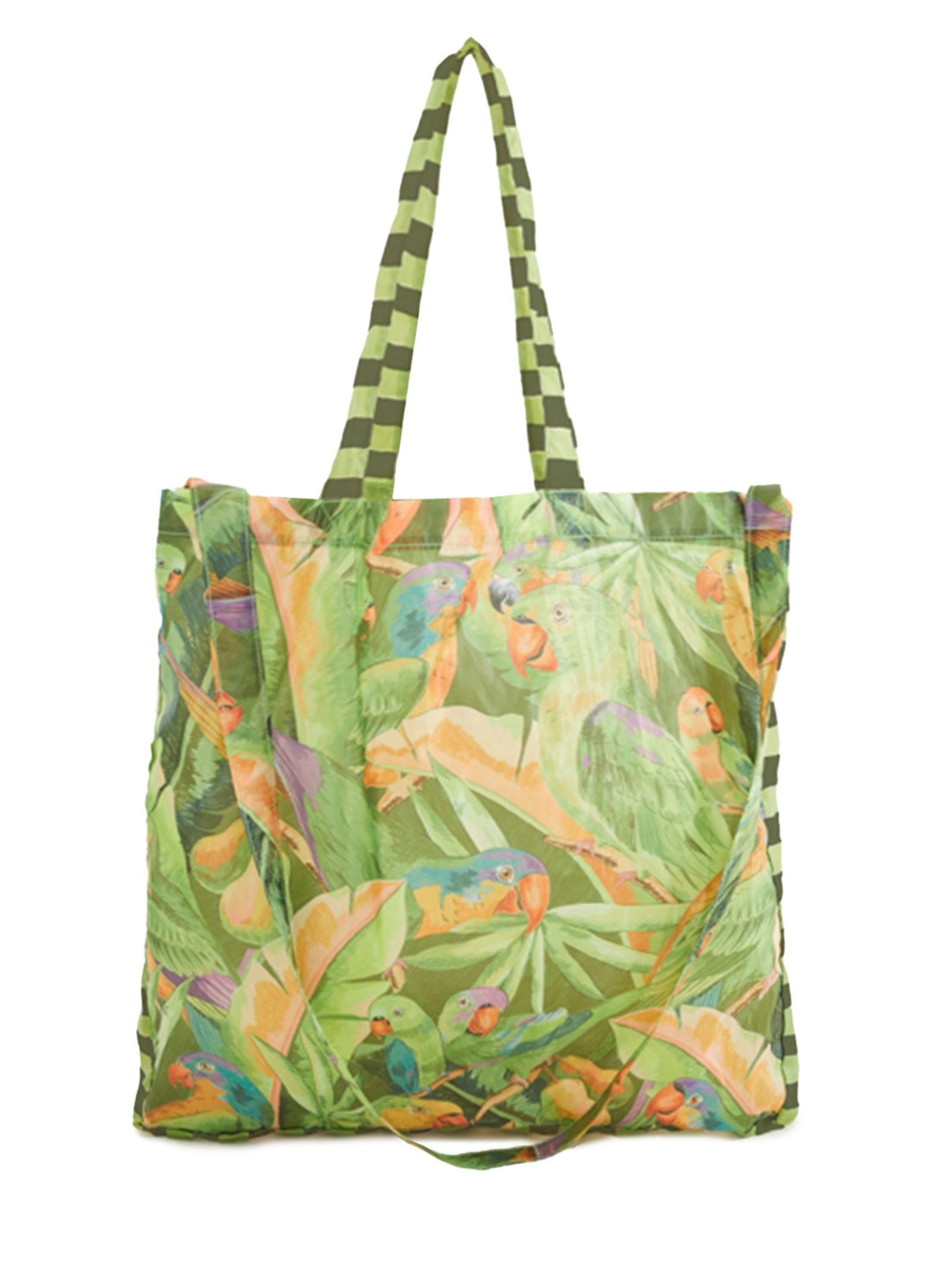 Bolsa Feminina Bolsinha Me Leva Floresta Passarinhos Verde Farm Etc