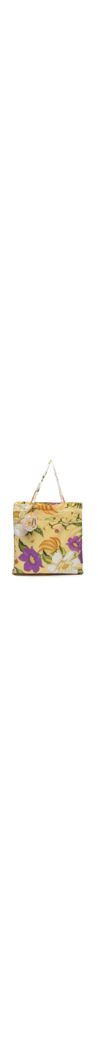 Bolsa Feminina Bolsinha Me Leva Pássaro em Flor - Amarelo