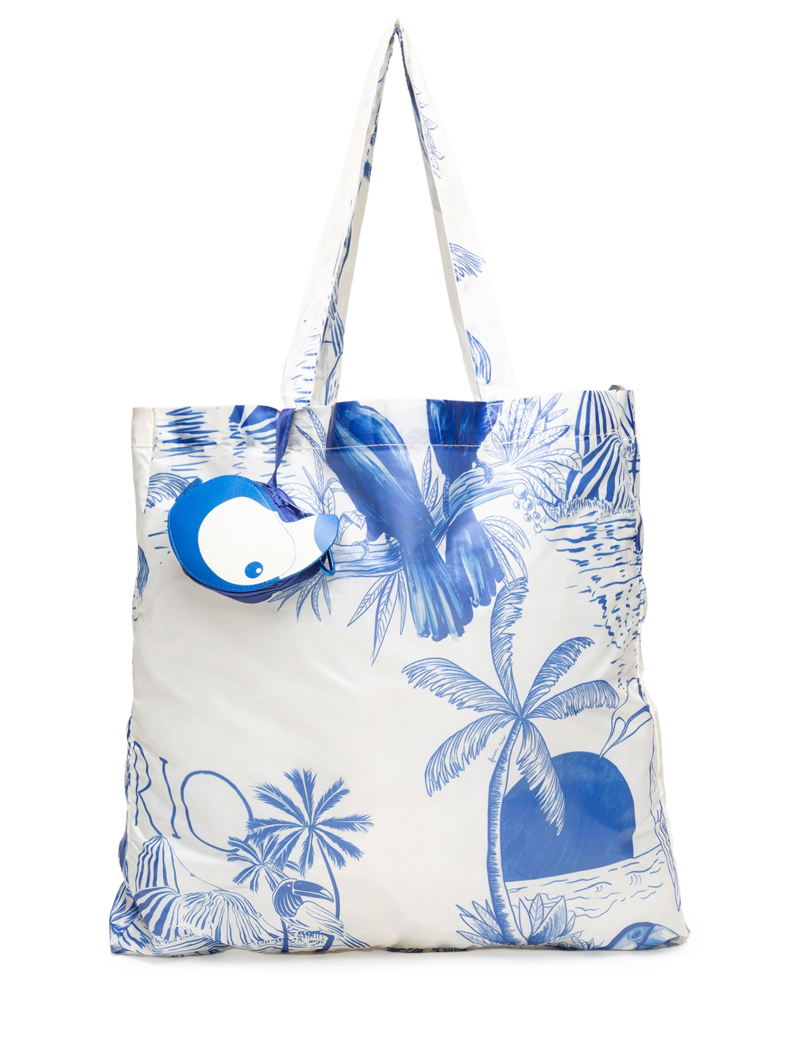 Bolsa Feminina Bolsinha Me Leva Rio Tucano Navy Azul Farm Etc