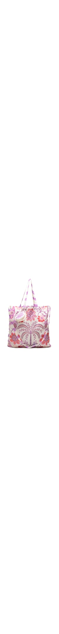 Bolsa Feminina Bolsinha Me Leva Romance De Tucano - Roxo