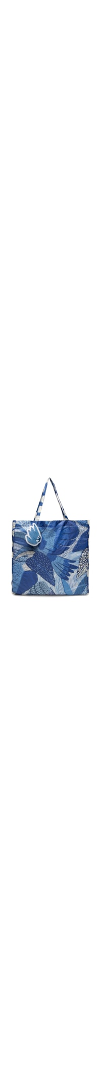 Bolsa Feminina Bolsinha Me Leva Xilo Tropical - Azul
