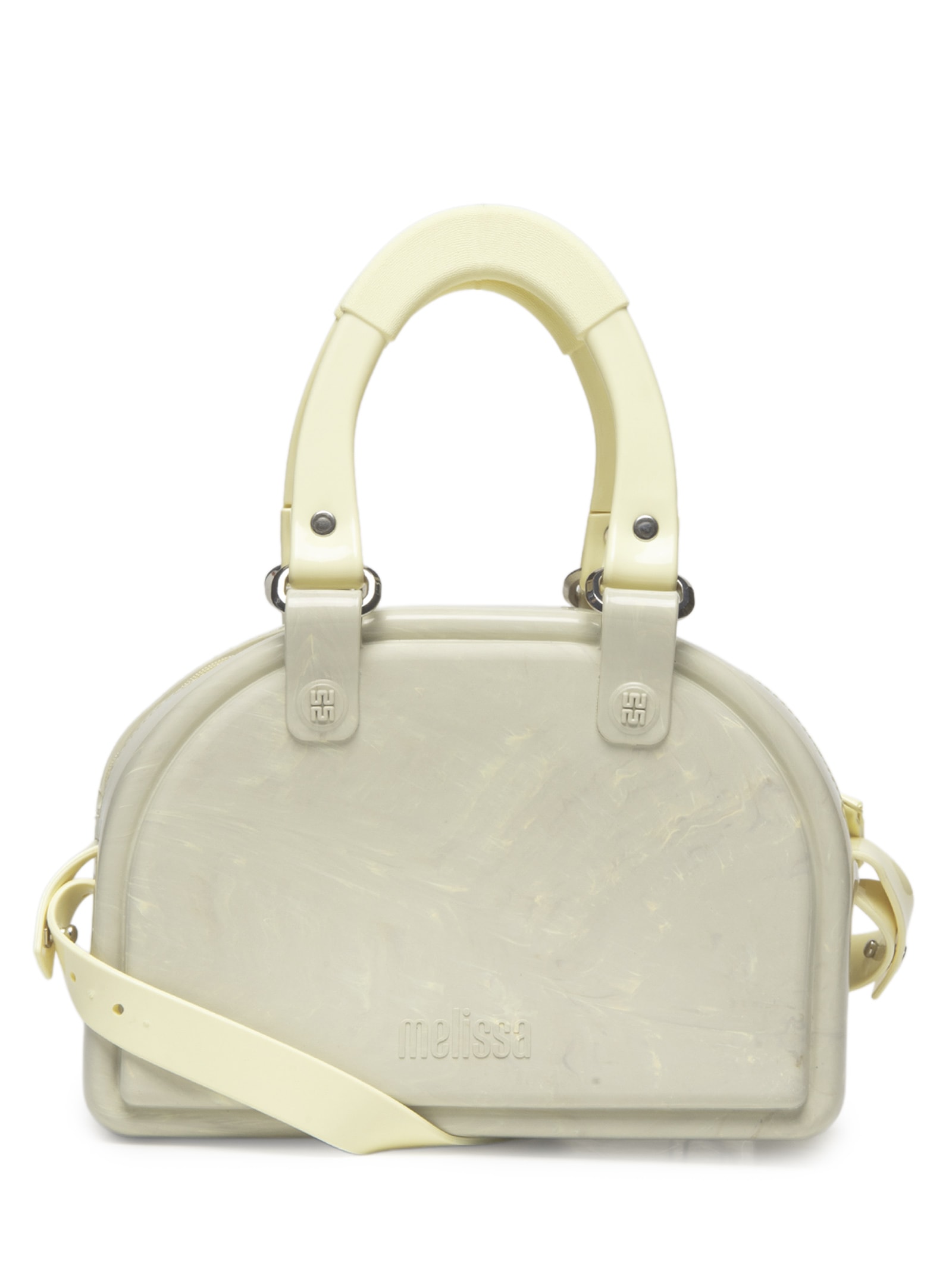 Bolsa Feminina Bowling Bag Bege Melissa