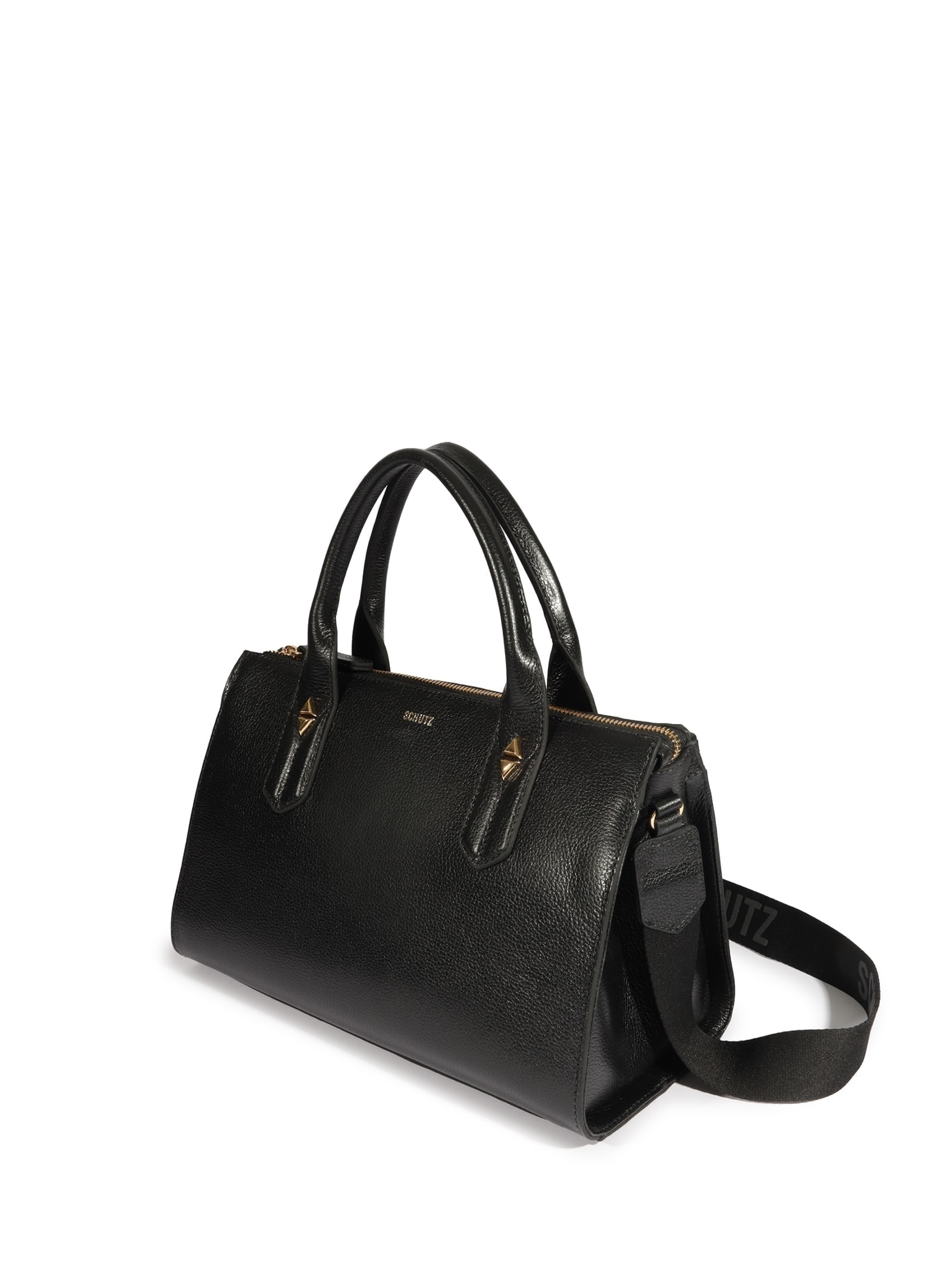 Bolsa Feminina Bowling Grande Betsy Preto Schutz