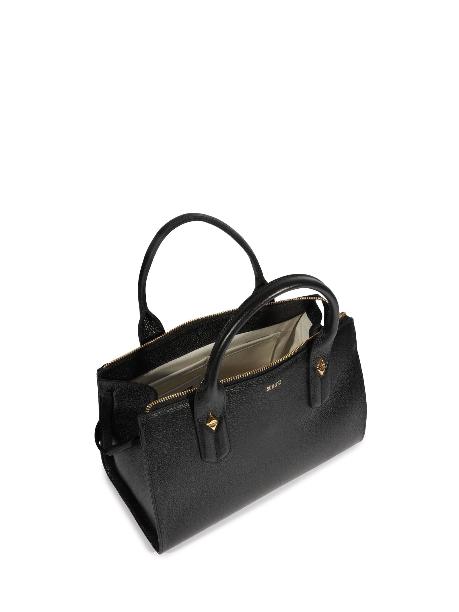 Bolsa Feminina Bowling Grande Betsy Preto Schutz