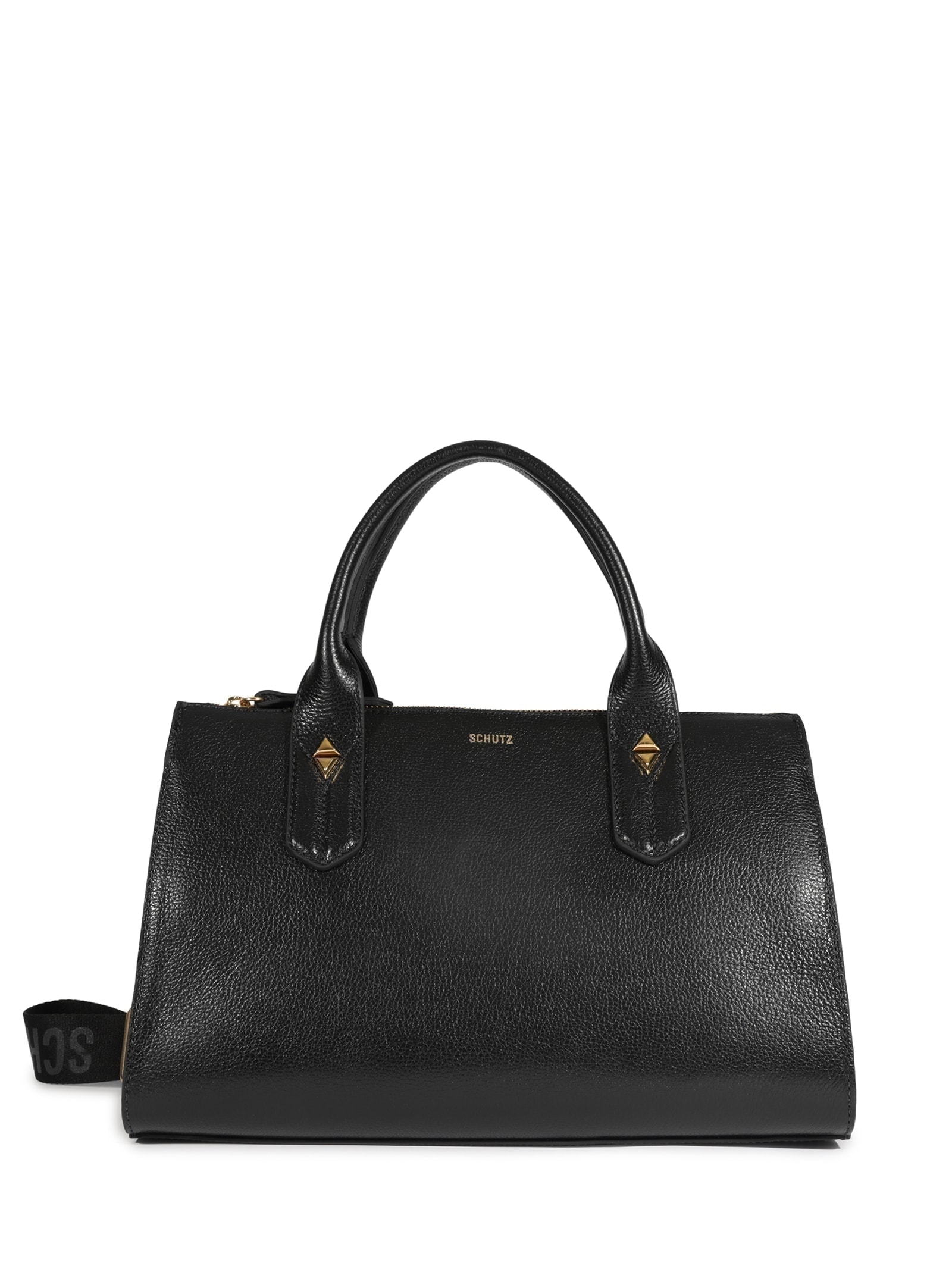 Bolsa Feminina Bowling Grande Betsy Preto Schutz