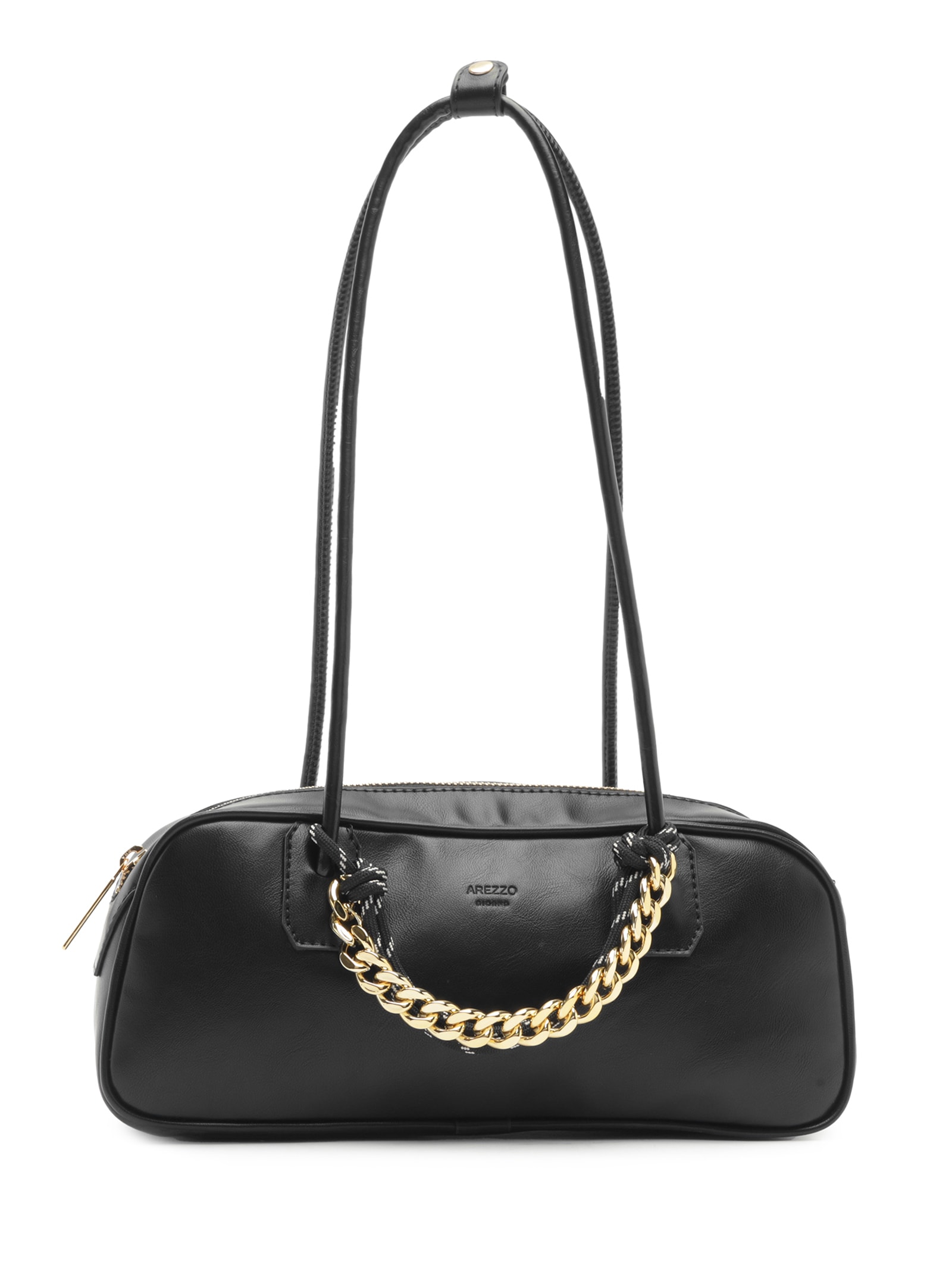 Bolsa Feminina Bowling Grande Preto Arezzo