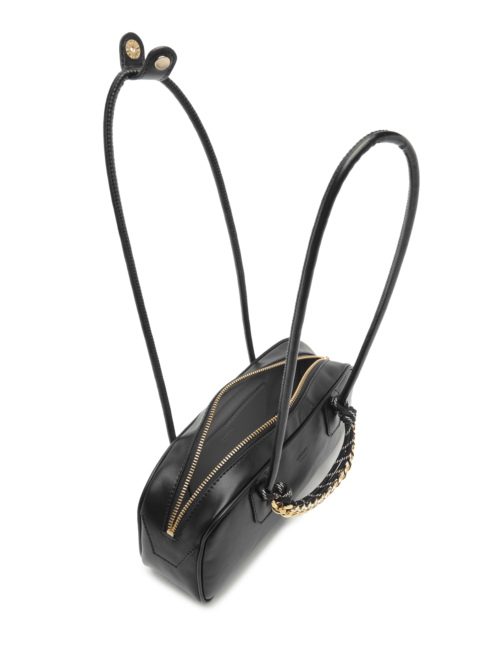 Bolsa Feminina Bowling Grande Preto Arezzo