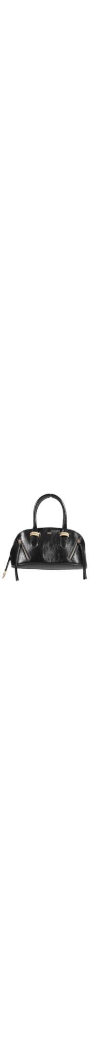 Bolsa Feminina Bowling Moon Média Couro - Preto