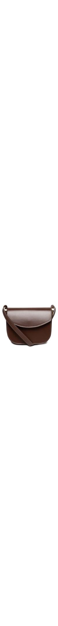 Bolsa Feminina Box Leather Coffee - Marrom