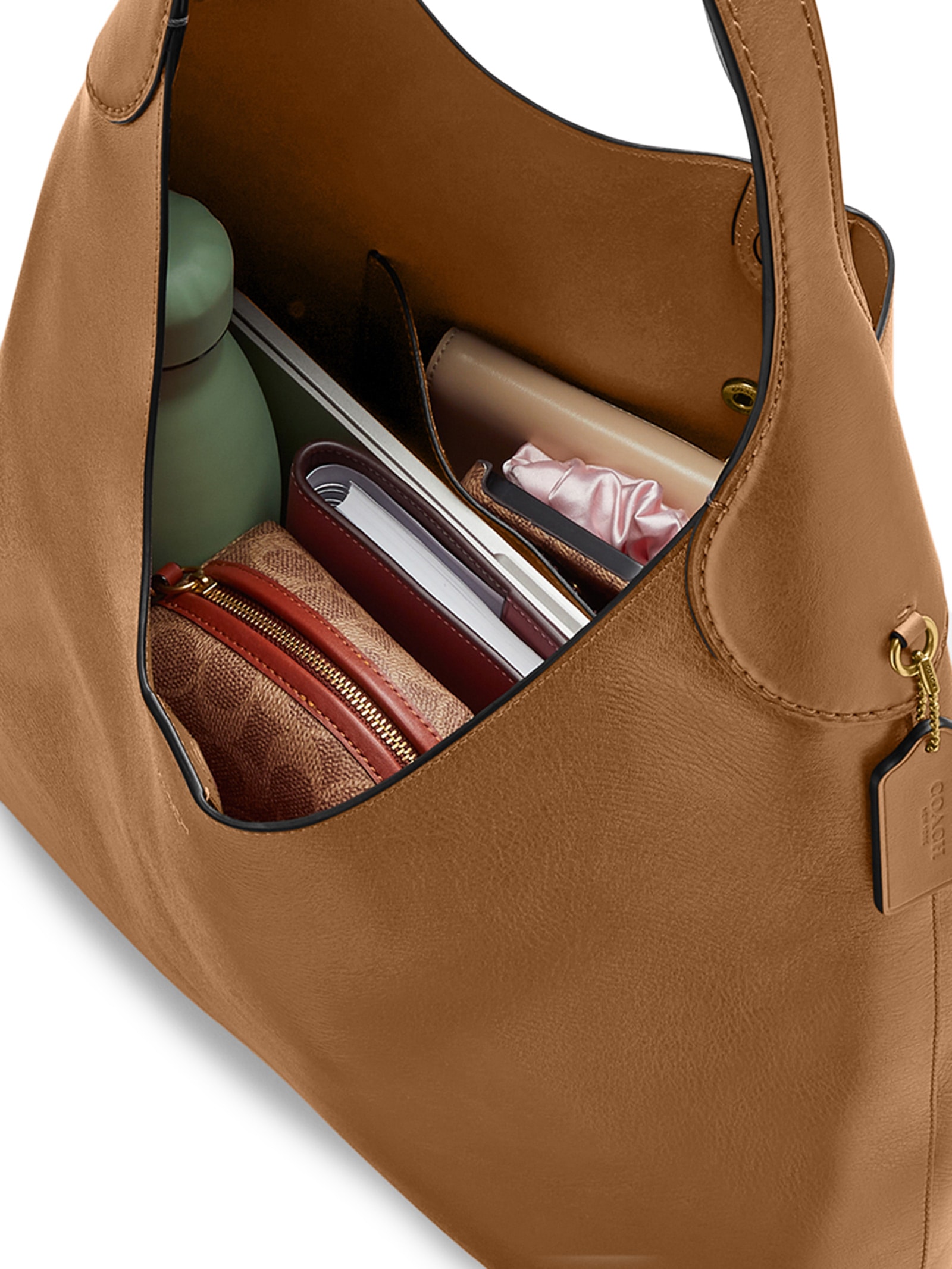 Bolsa Feminina Brooklyn Shoulder 28 Marrom Coach
