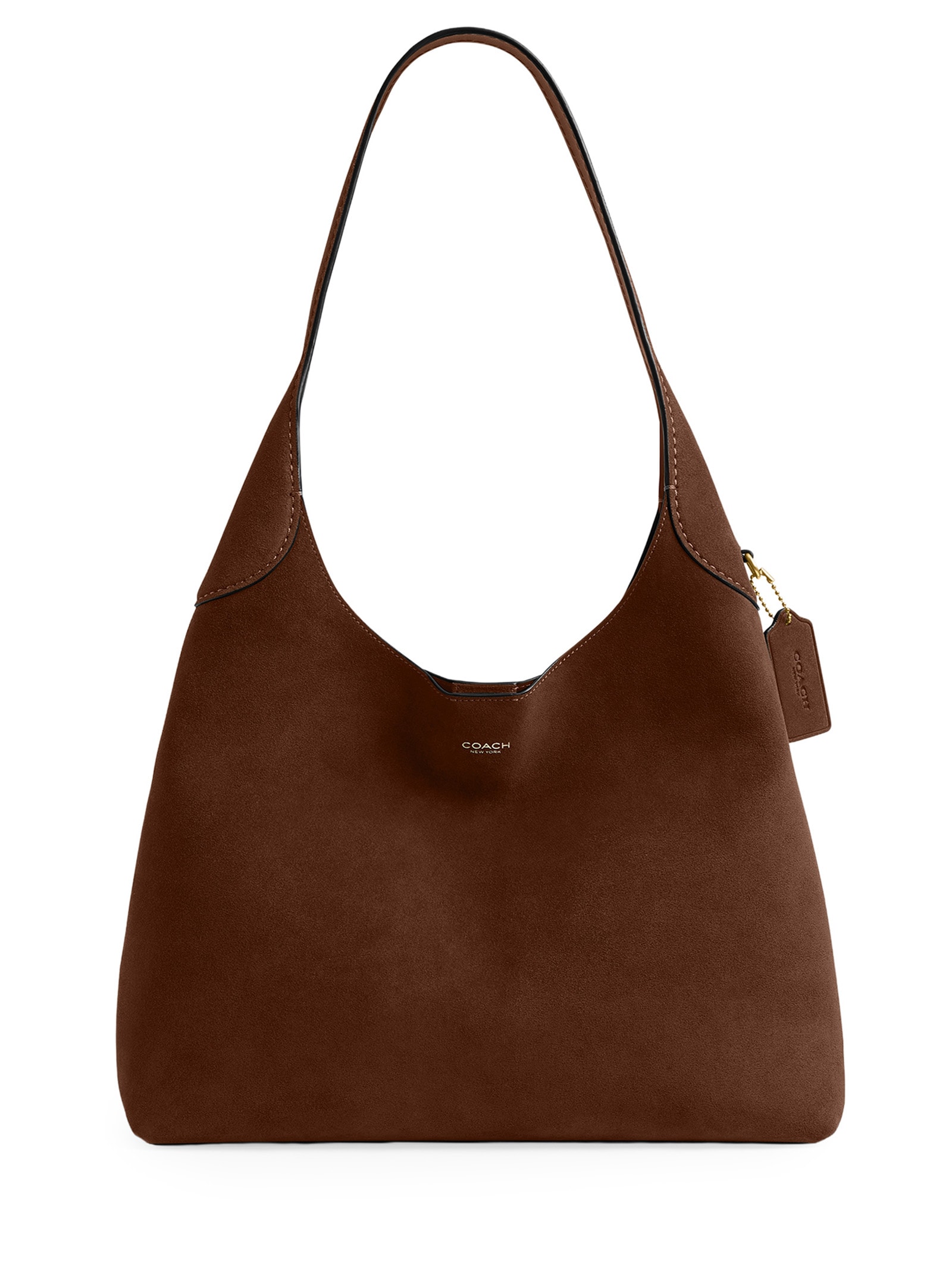 Bolsa Feminina Brooklyn Shoulder 34 Marrom Coach