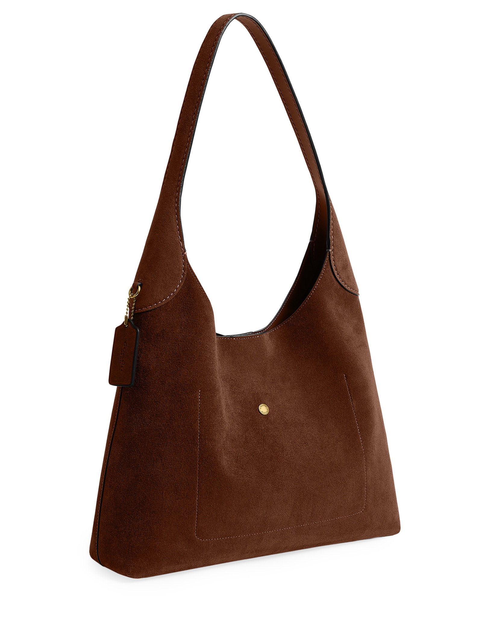 Bolsa Feminina Brooklyn Shoulder 34 – Marrom Coach