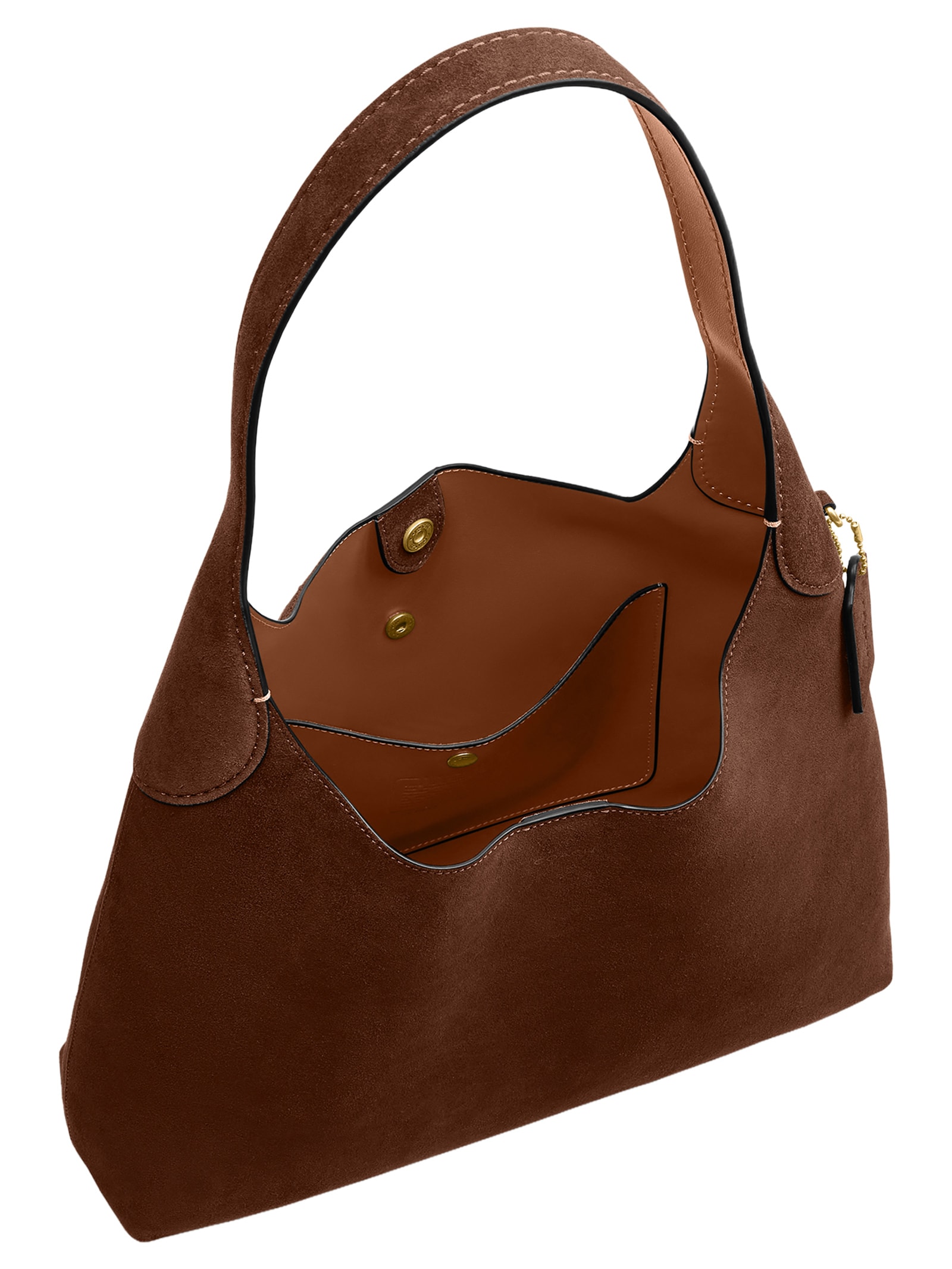 Bolsa Feminina Brooklyn Shoulder 34 – Marrom Coach