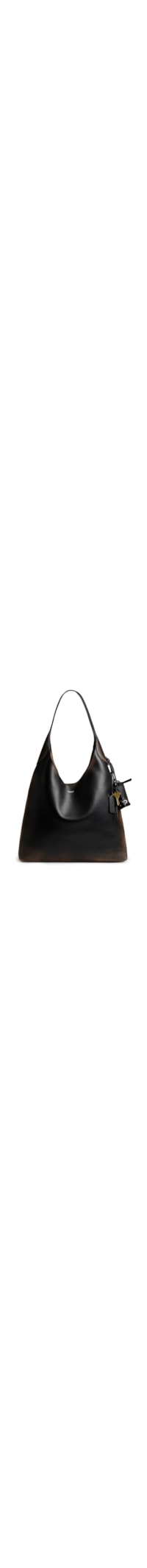 Bolsa Feminina Brooklyn Shoulder 39 Loved Leather - Preto