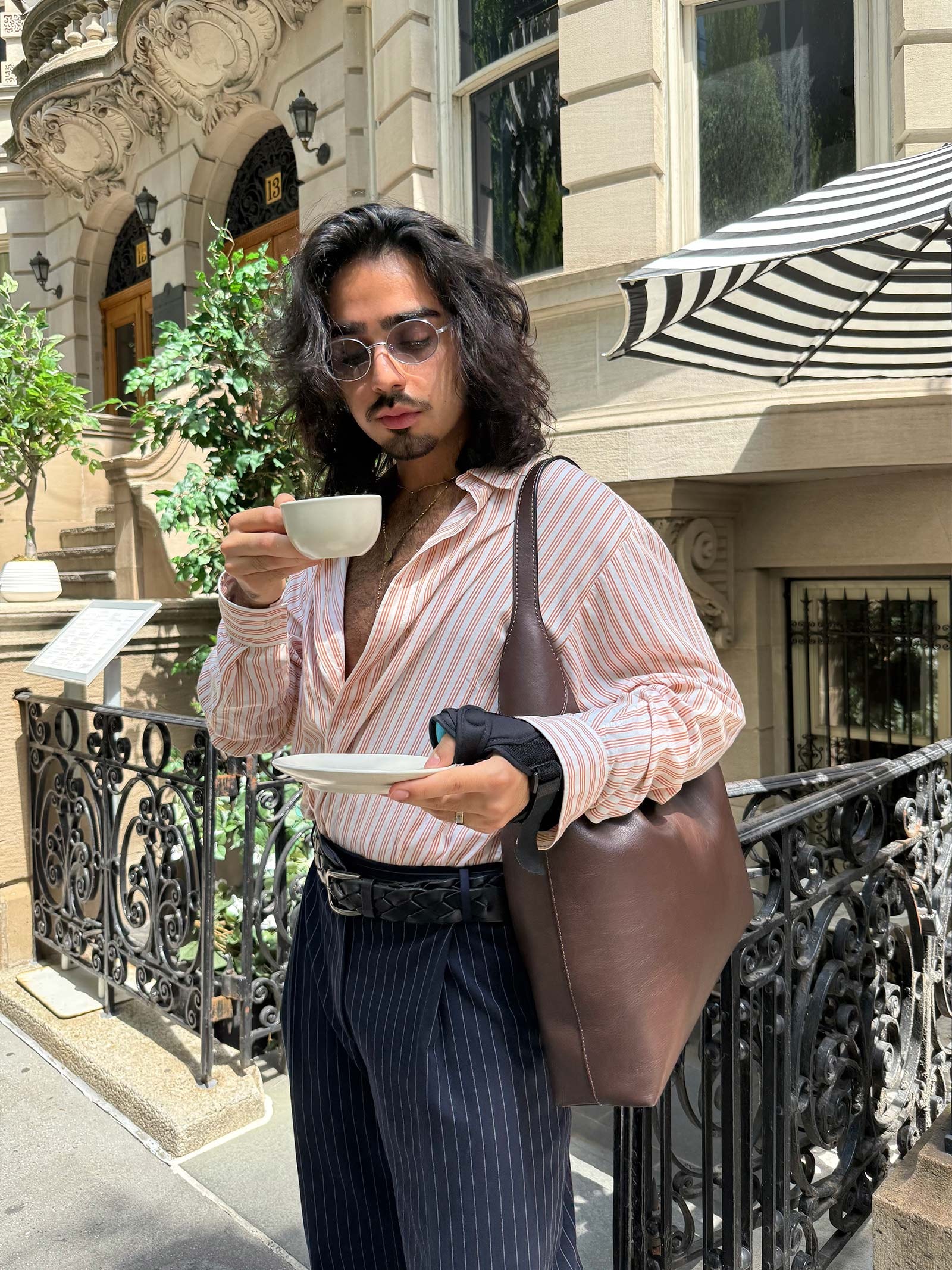 Bolsa Feminina Brooklyn Shoulder 39 Marrom Coach