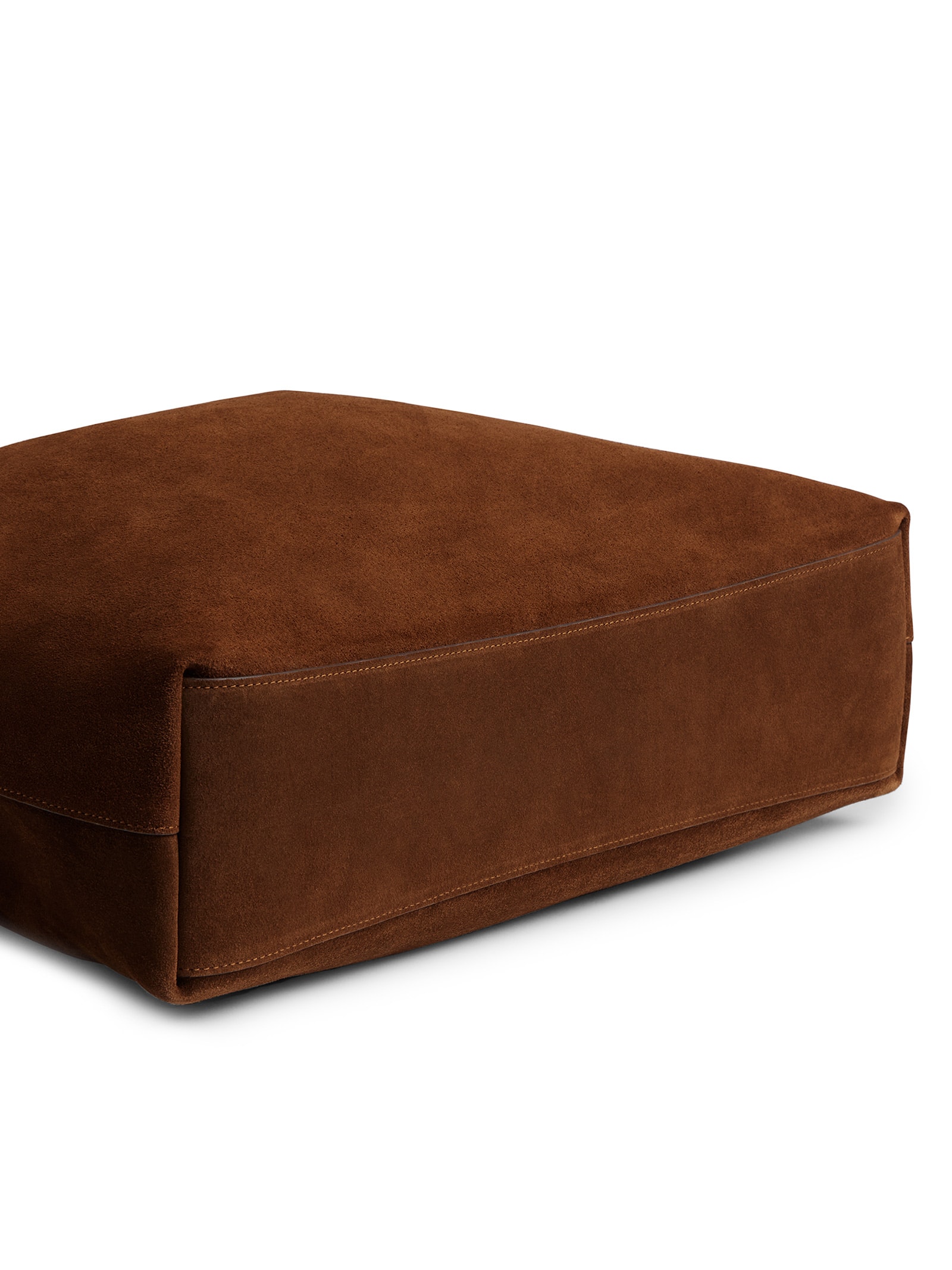 Bolsa Feminina Brooklyn Shoulder 39 Suede Warm Marrom Coach