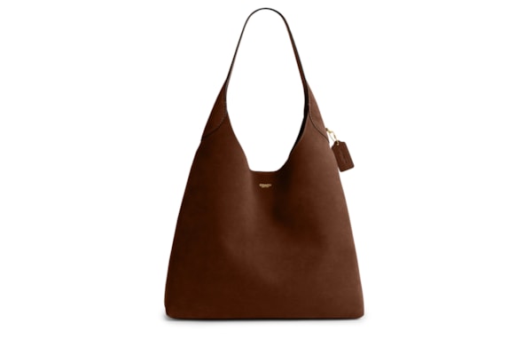 Bolsa Feminina Brooklyn Shoulder 39 Suede Warm - Marrom
