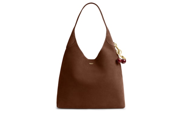 Bolsa Feminina Brooklyn Shoulder 39 Suede Warm - Marrom