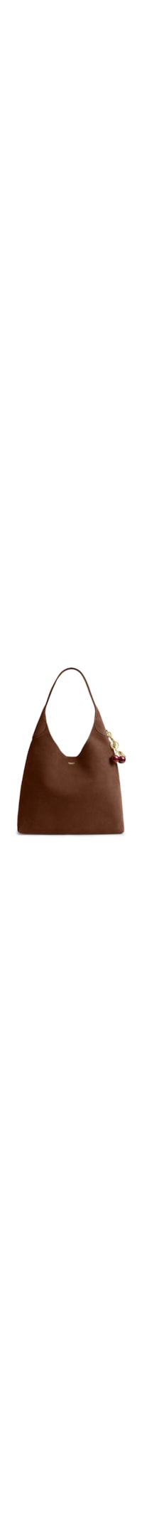 Bolsa Feminina Brooklyn Shoulder 39 Suede Warm - Marrom