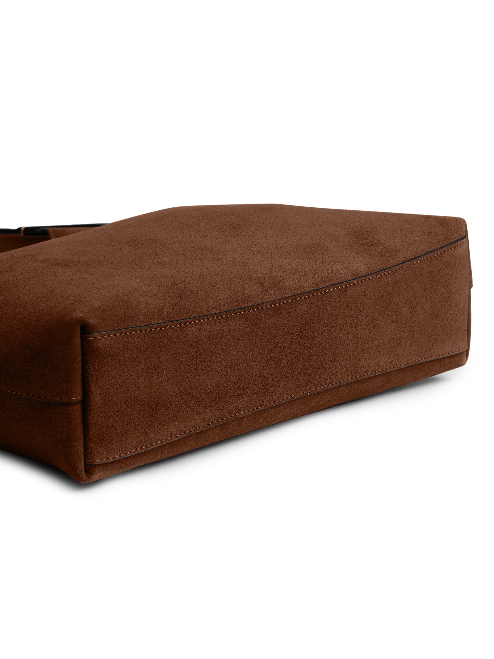 Bolsa Feminina Brooklyn Shoulder Suede 26 Marrom Coach