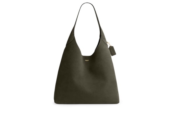 Bolsa Feminina Brooklyn Shoulder Suede - Verde