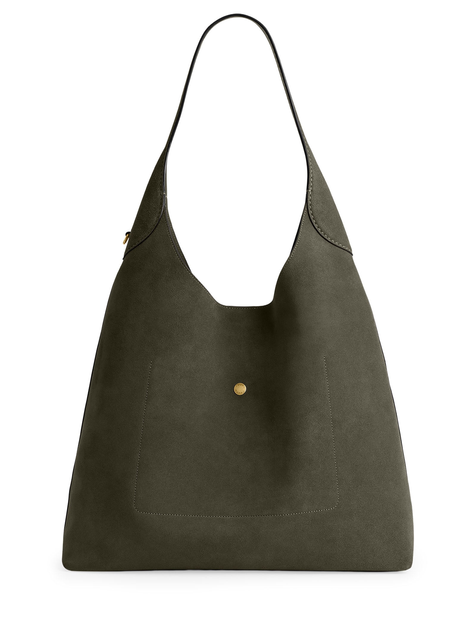 Bolsa Feminina Brooklyn Shoulder Suede Verde Coach