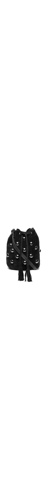 Bolsa Feminina Bucket Maxi Rebites - Preto