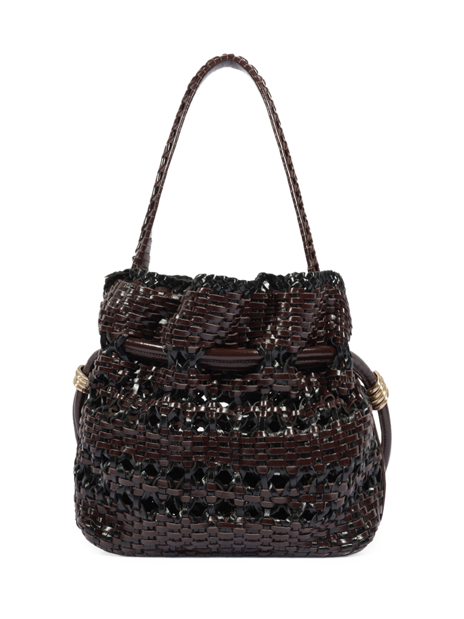 Bolsa Feminina Bucket Toulerie Média Couro Marrom Schutz