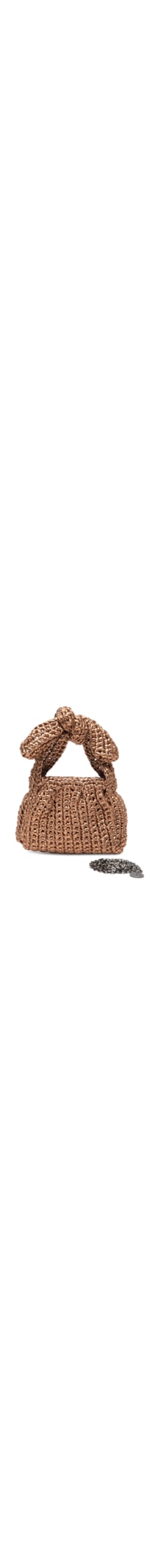 Bolsa Feminina Bunny em Crochê - Dourado