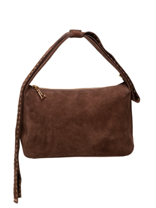 Bolsa Feminina Camurça Coffee – Marrom