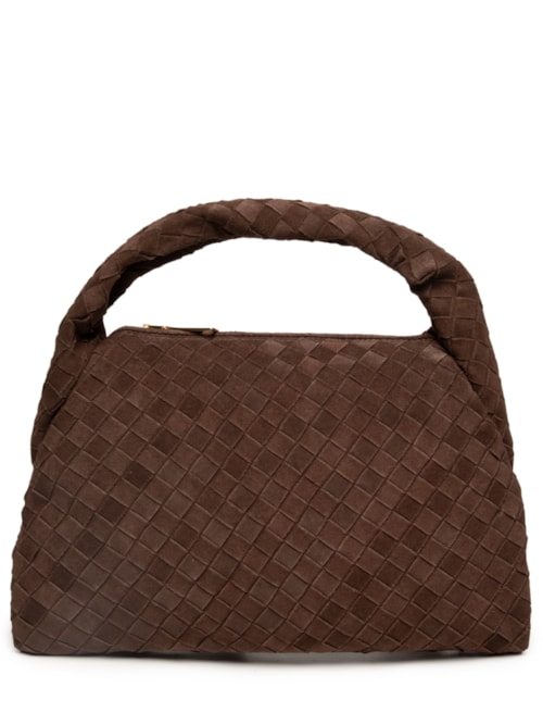 Bolsa Feminina Camurça Coffee – Marrom