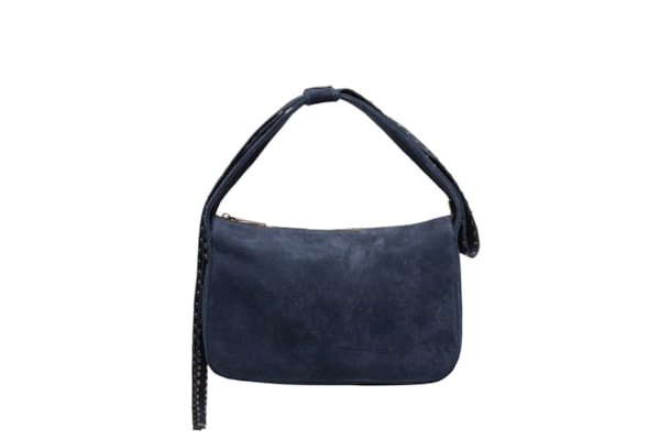 Bolsa Feminina Camurça Naval - Azul